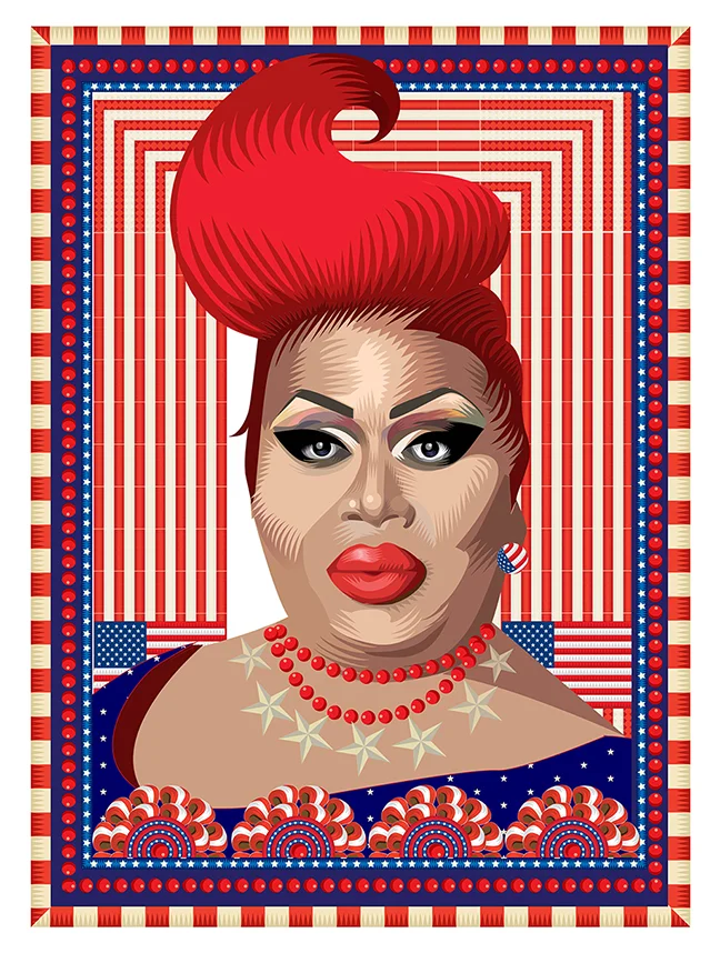 My America: American Royalty, Latrice Royale, Q. Cassetti, 2013, Trumansburg, NY