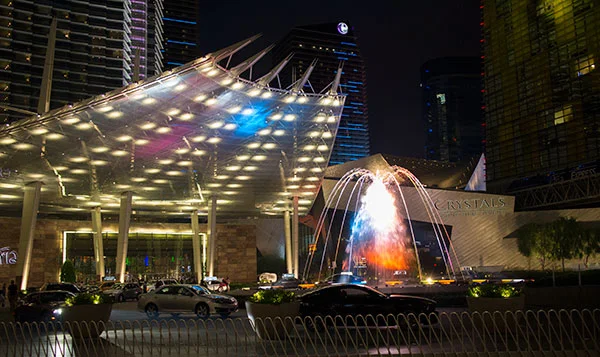 The Aria at night, Q. Cassetti
