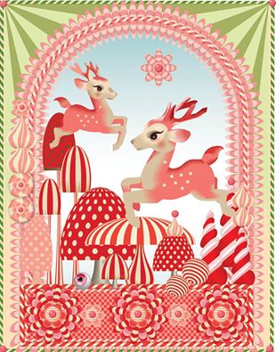 Advent Calendar 2014 Holiday Leap Q. Cassetti, 2014 Adobe Illustrator 2014