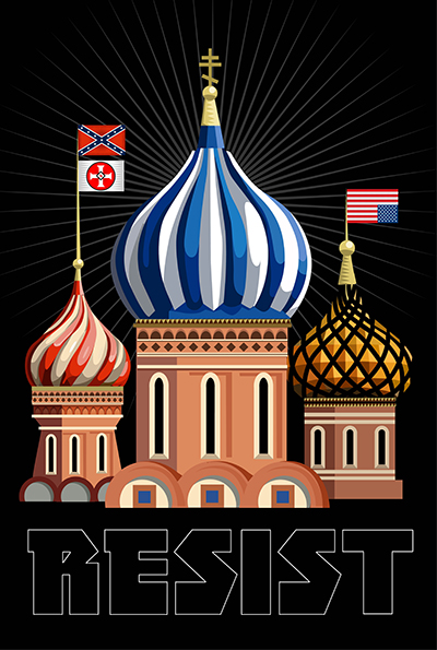 Talking to the Kremlin Week Twenty of the Resistance Q.Cassetti 6.10.2017 Adobe Illustrator CC
