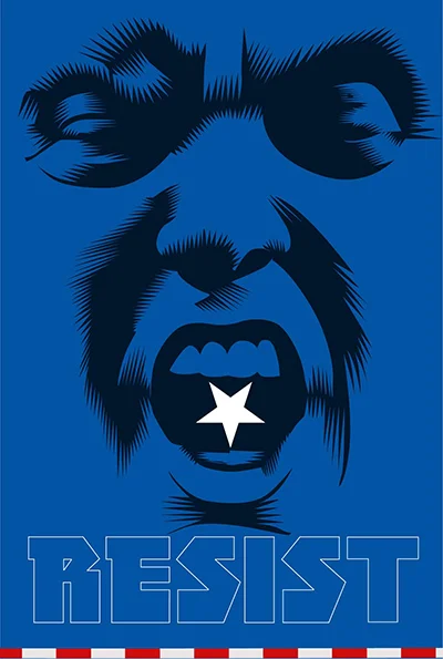 Represent Week Twenty Four of the Resistance Q.Cassetti 7. 06.2017 Adobe Illustrator CC