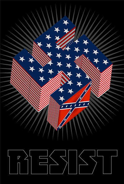Not an Option Week Thirty of the Resistance Q.Cassetti 8. 18.2017 Adobe Illustrator