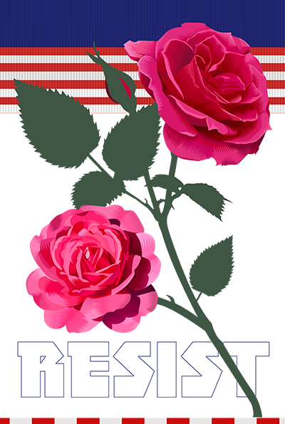 For our fellow citizens: Puerto Rico and Las Vegas Week Thirty Seven of the Resistance Q.Cassetti 10.05.2017 Adobe Illustrator
