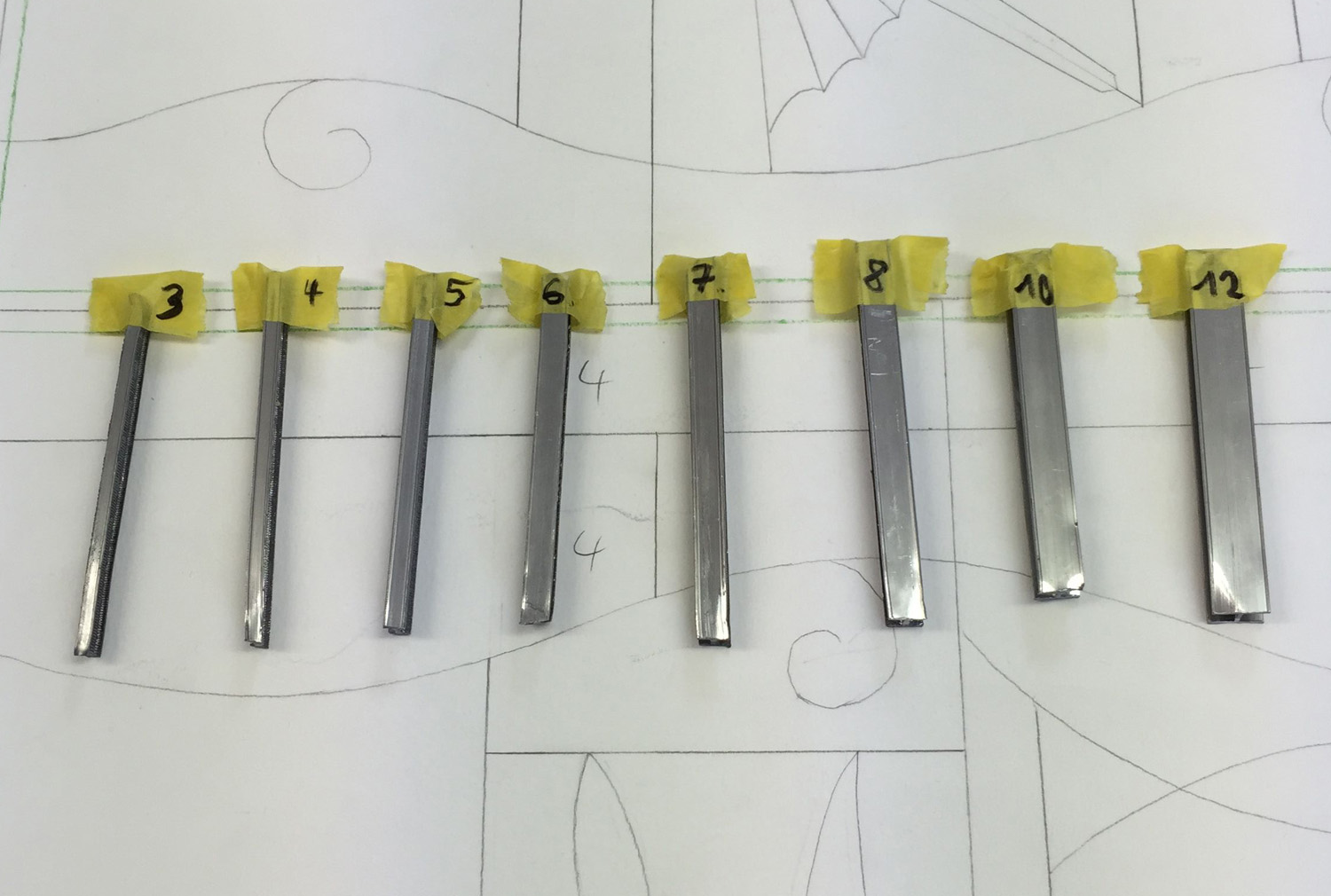 Choosing lead sizes