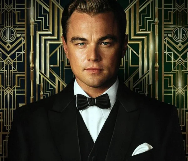 Di Caprio in The Great Gatsby