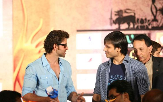 Vivek and Hrithik at a past event.