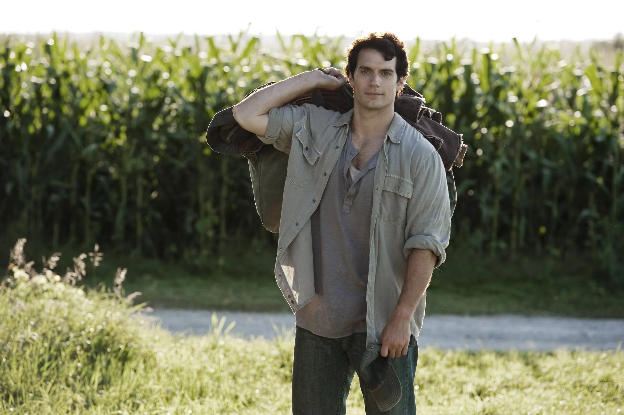 Henry Cavill makes a good superhero and his charm sees the film through