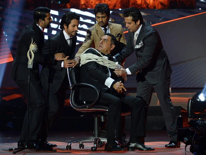 Aftab Shivdasani, Shahid Kapoor & Boman Irani