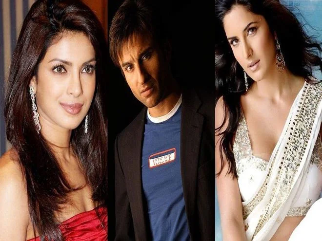 Katrina Kaif and Priyanka Chopra are in the running to star opposite Saif Ali Khan