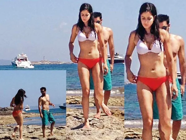 Katrina-Ranbir on a recent holiday in Ibiza