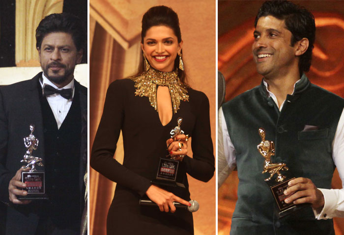 Shah Rukh Khan, Deepika Padukone and Fahran Akhtar won Screen Awards earlier this week