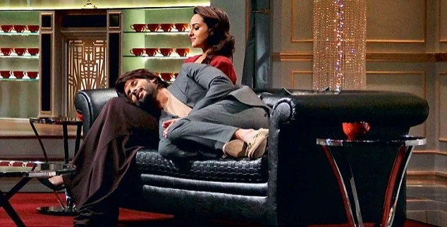 The chemistry between Shahid-Sonakshi on Koffee With Karan was unmistakable