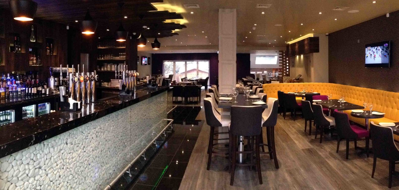 Flavour serves hearty Indian cuisine curated from around the world against a vibrant, social backdrop