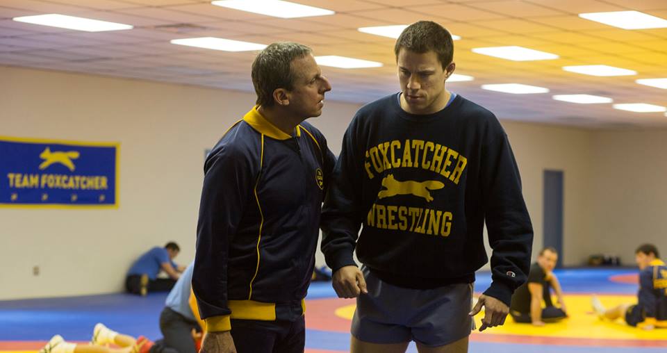 Carrel and Tatum in Foxcatcher