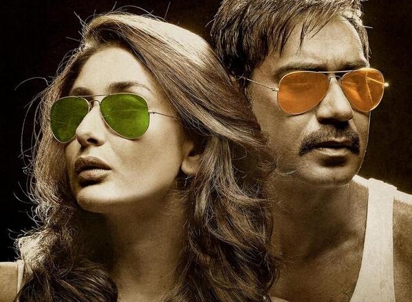 Ajay-Kareena in Singham Returns