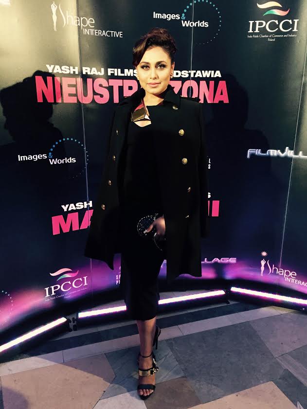 Rani dazzled at the premiere of Mardaani in Poland