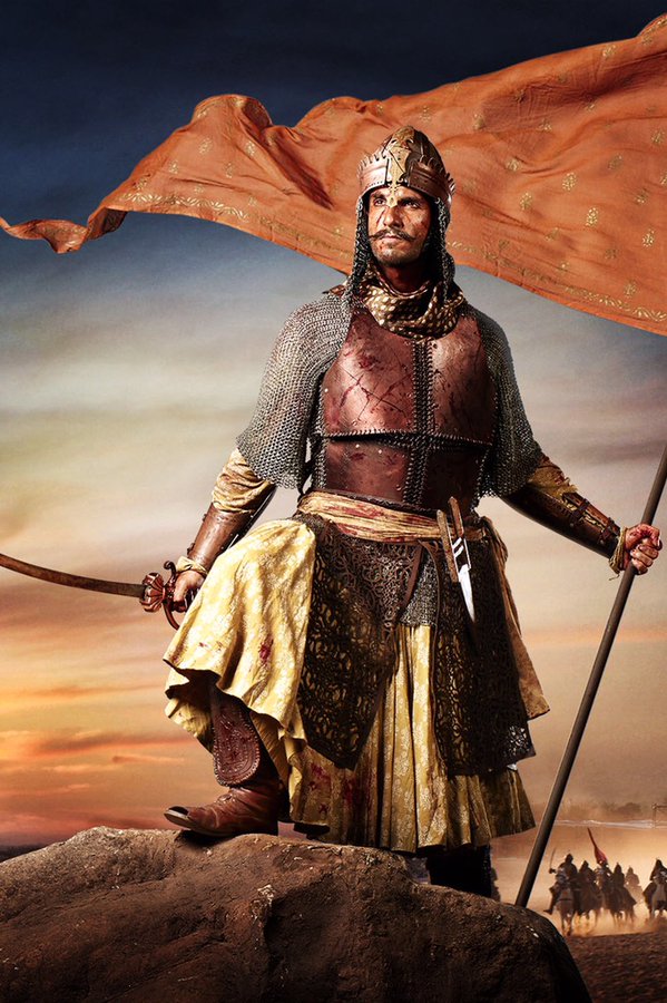 Singh looks every bit the Maratha general