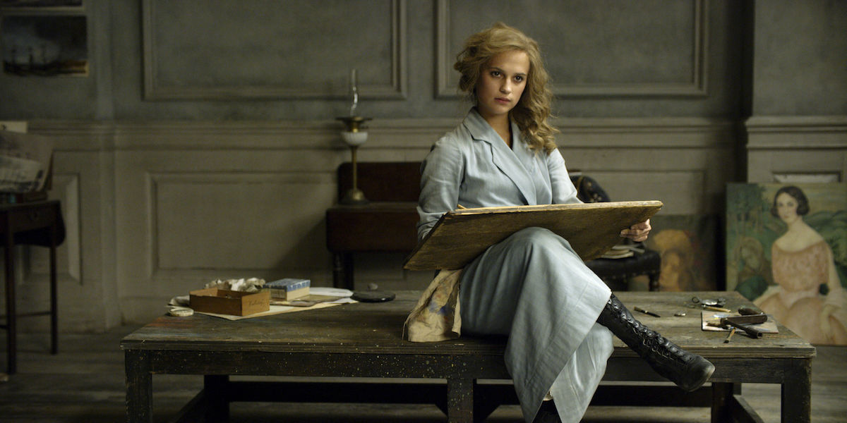 Alicia Vikander gives a powerful performance as the supportive wife Gerda Wegener