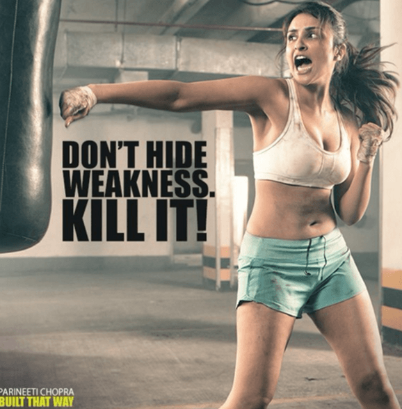 What, then, is Parineeti’s definition of an attractive body? One’s that skeletal?