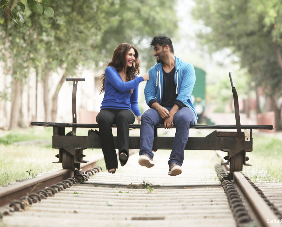 Arjun-Kareena see the film through despite its shortcomings
