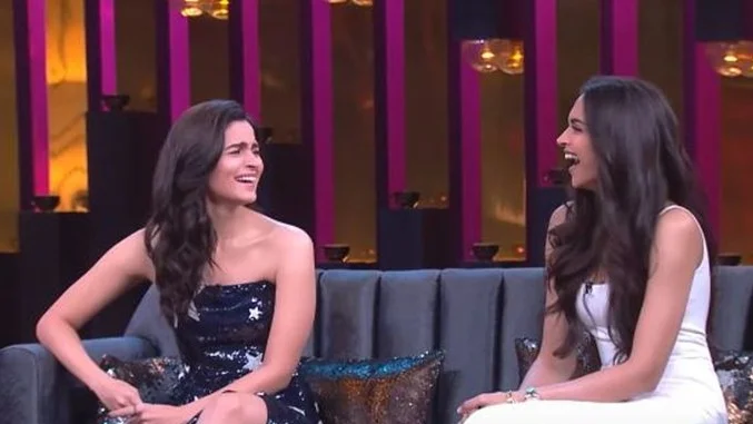 Giggles galore - Alia and Deepika open Koffee With Karan Season 6