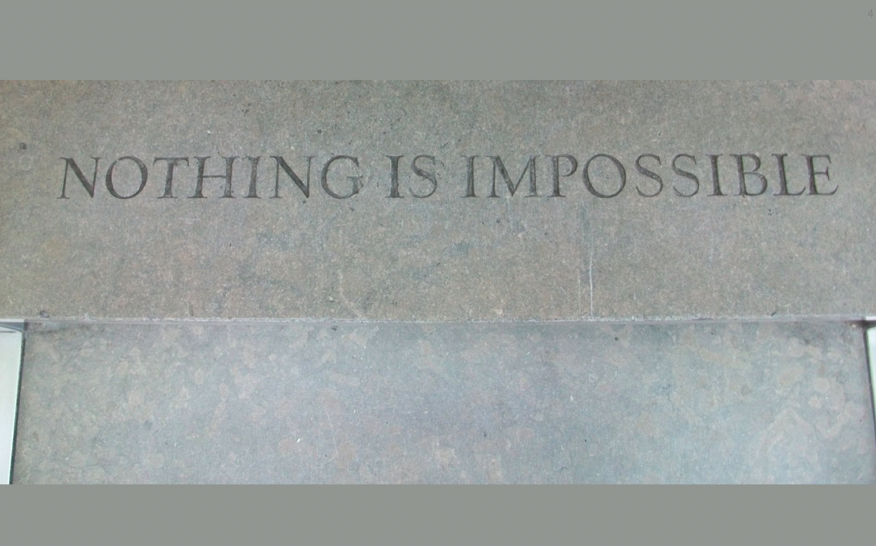 I got my first big break at Saatchi & Saatchi in London, and every morning I would step over the words ‘NOTHING IS IMPOSSIBLE’ carved into the floor of the entrance. I experienced an agency engulfed in a total belief it could change the world wi