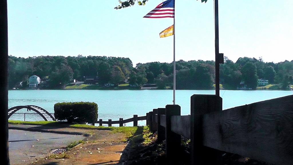 New Fence & Flagpole at Beach