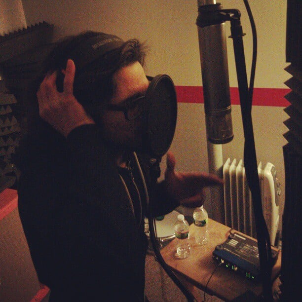 Tracking vocals today for The Press War! #studio #recording #vocals