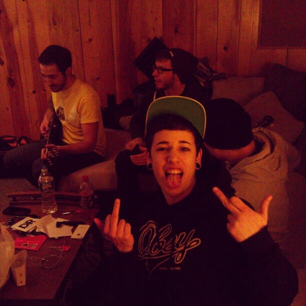 @spellingoutdisaster getting some guitars done today! #studio #recording #poppunk #guitars #charlietheintern
