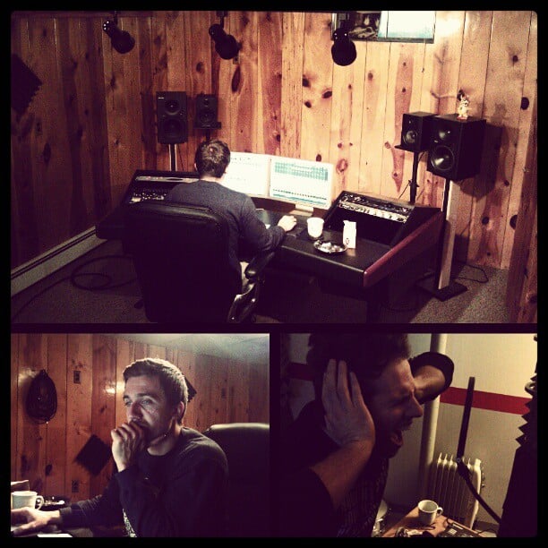 Tracking vocals for @itlivesitbreathes today! New EP sounds awesome
