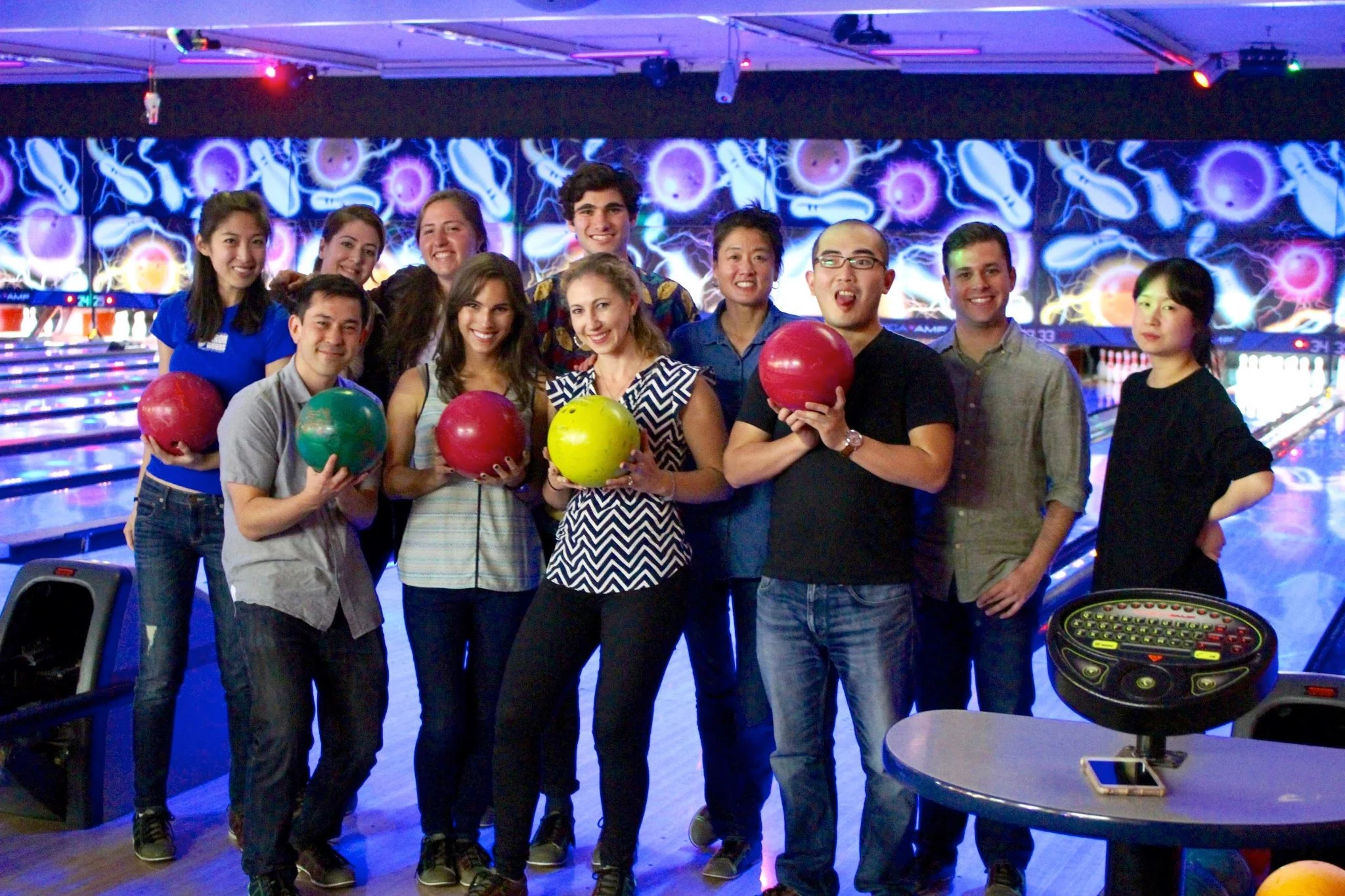 October 2016 SIR lab bowling!
