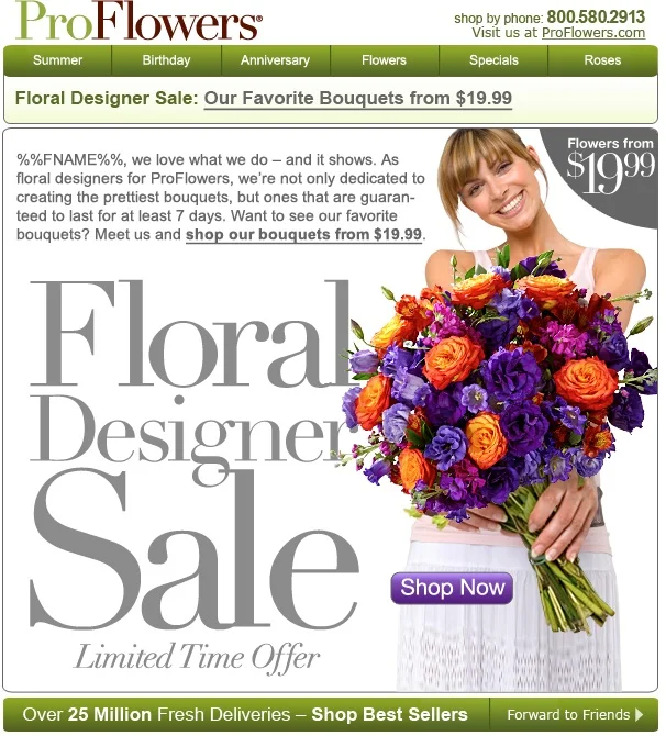 Floral designer email