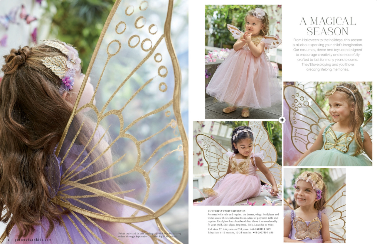 Pottery Barn Kids Halloween catalog