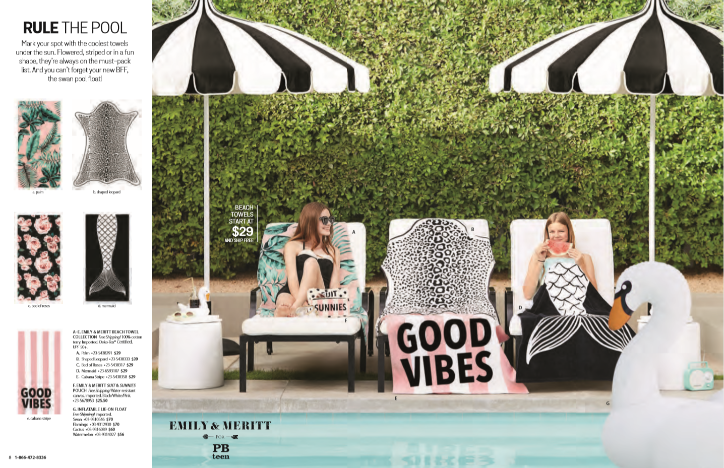 PBteen catalog spread