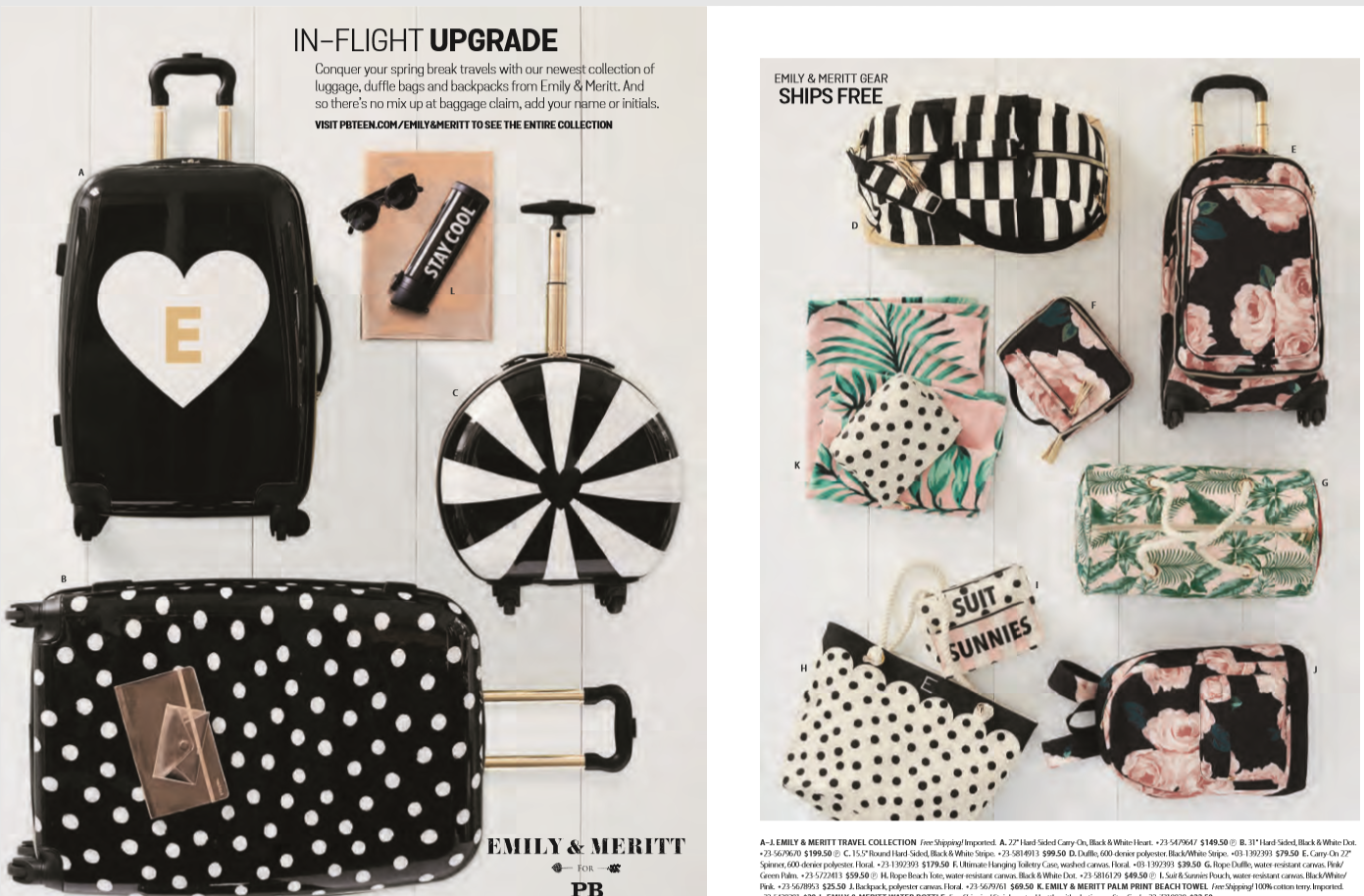 PBteen catalog spread