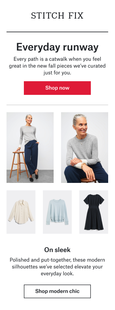Stitch Fix womens email