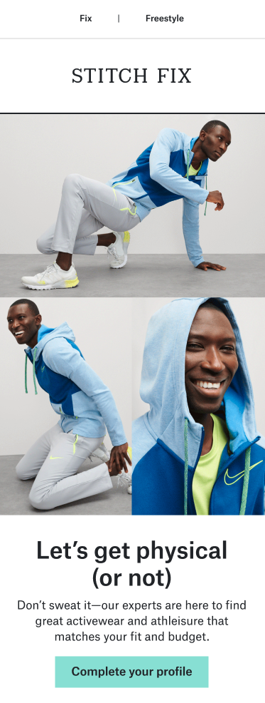 Stitch Fix mens email