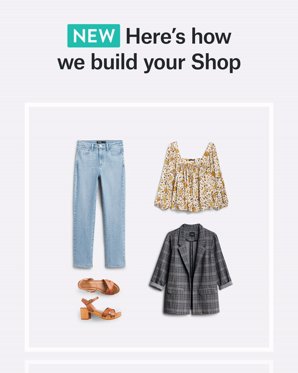 Stitch Fix style quiz paid ad