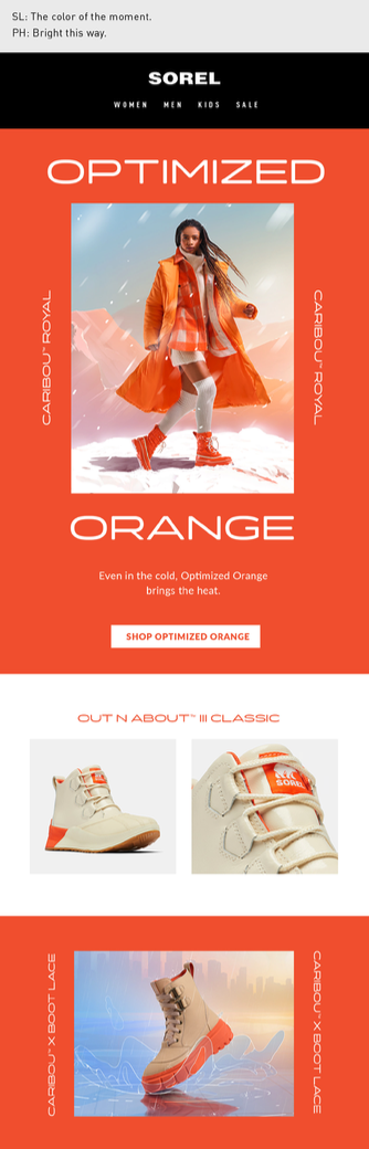 SOREL Color Email