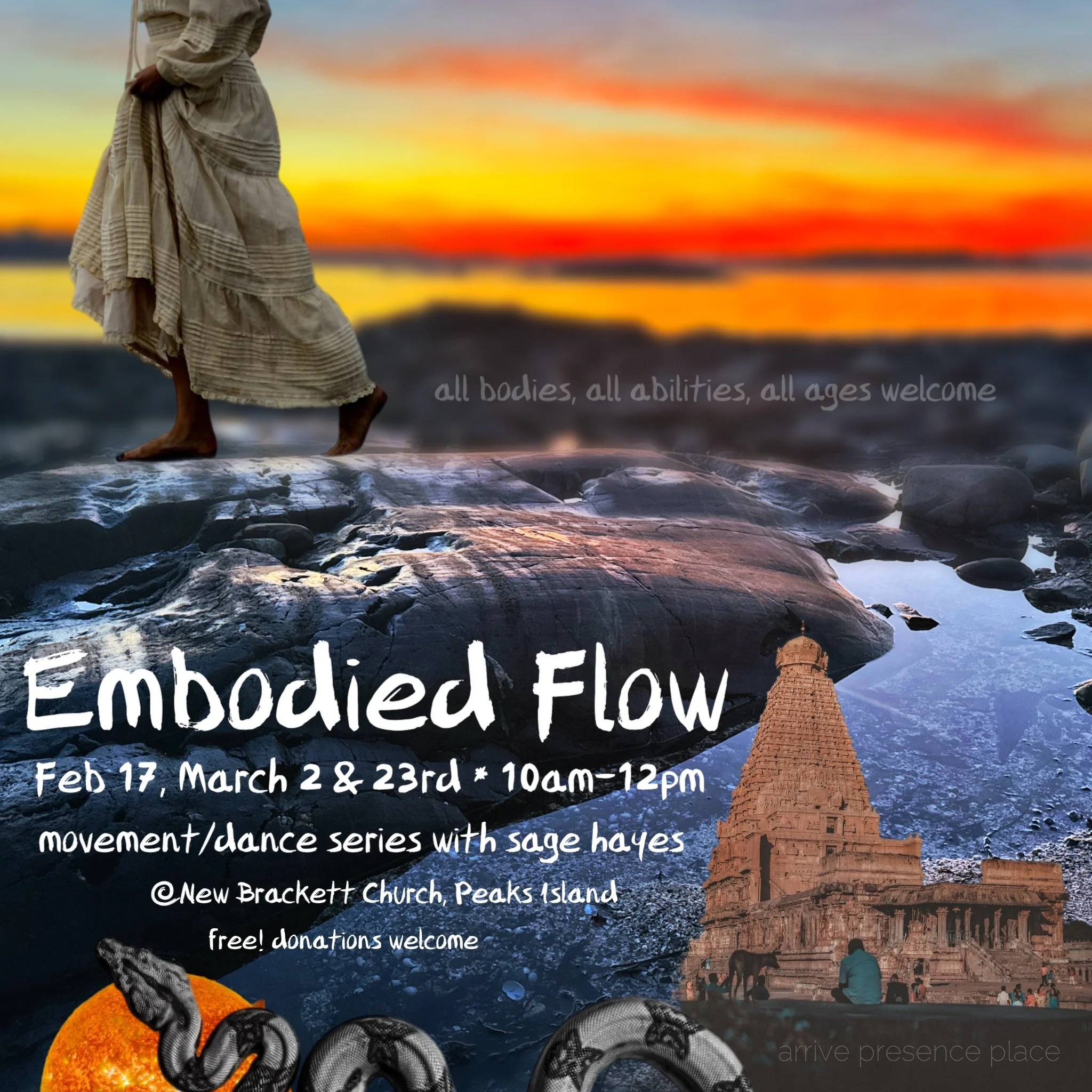 Embodied Flow - a dance/movement class  