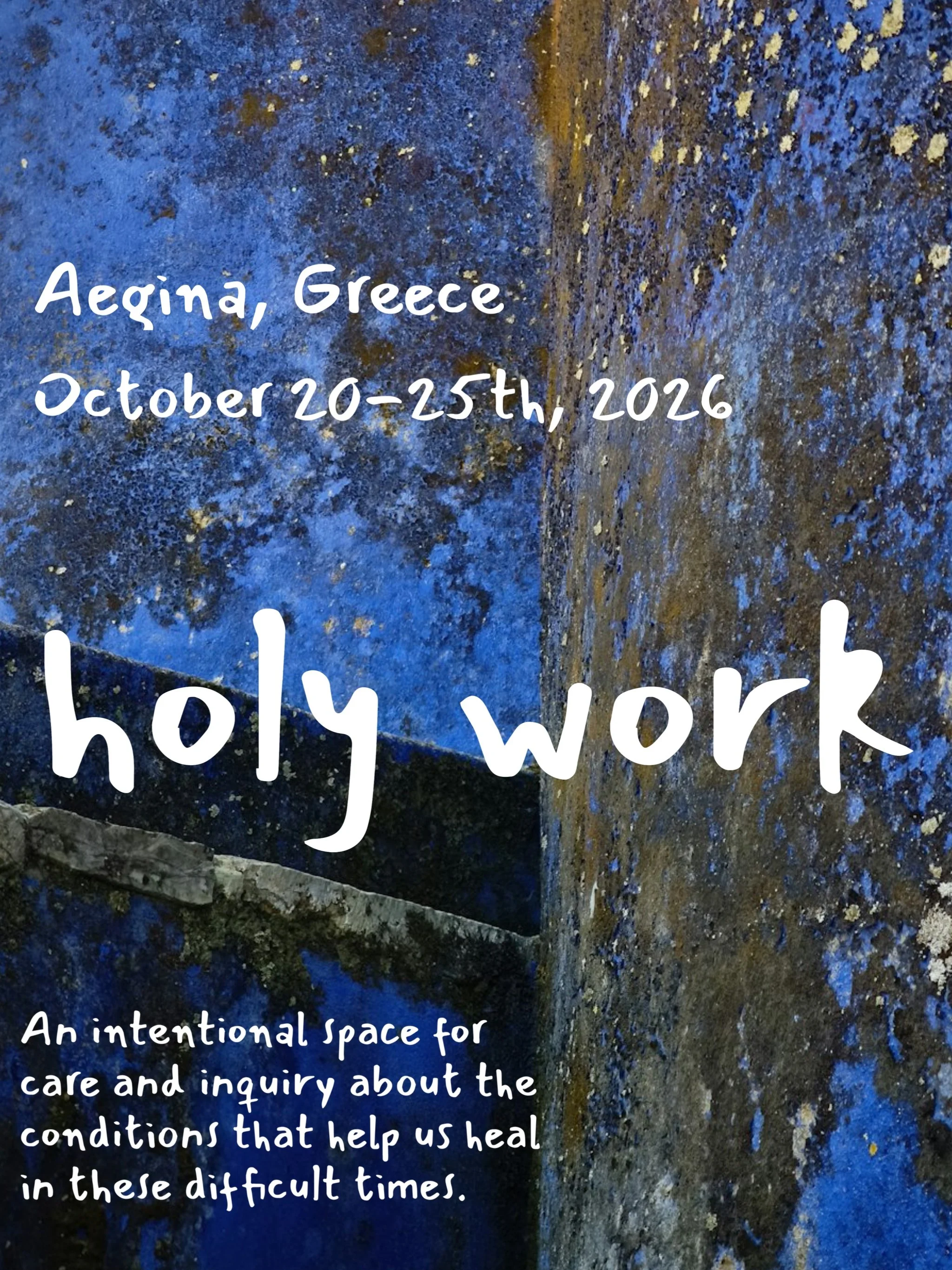 HOLY WORK