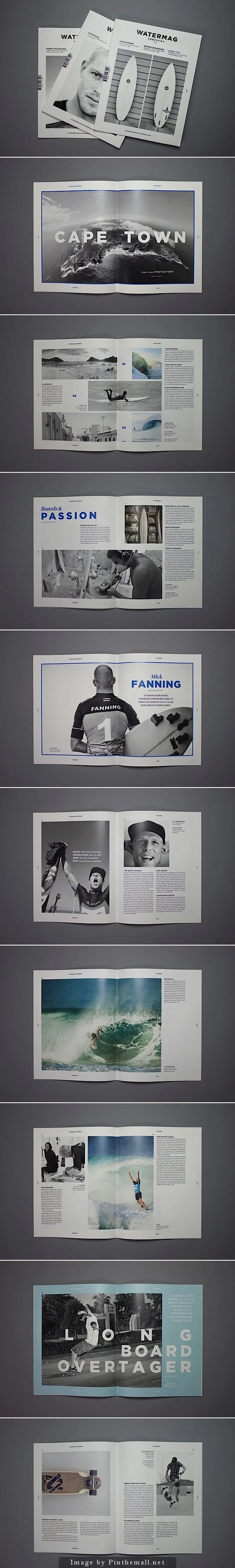 CONSISTENT COLOUR PALETTE, LARGE IMAGES, DISCRETE TYPE