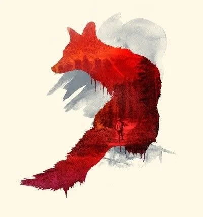 Soft watercolour strokes in bold colours. The texture of real paper, real brush strokes.