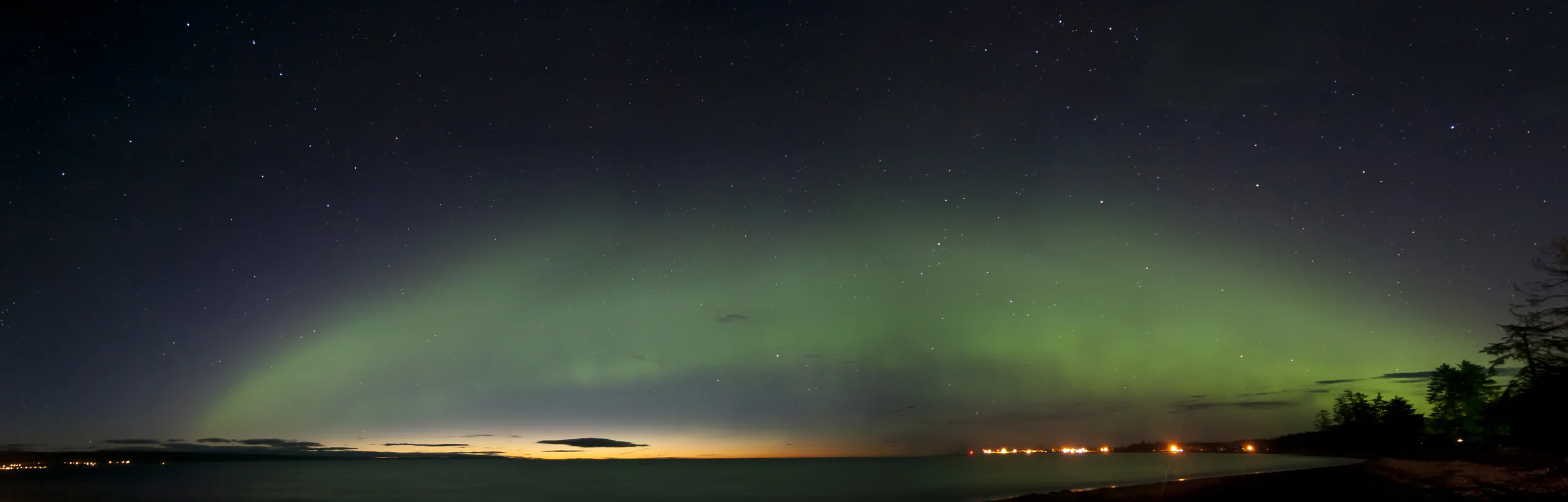 Northern Lights on Haida Gwaii