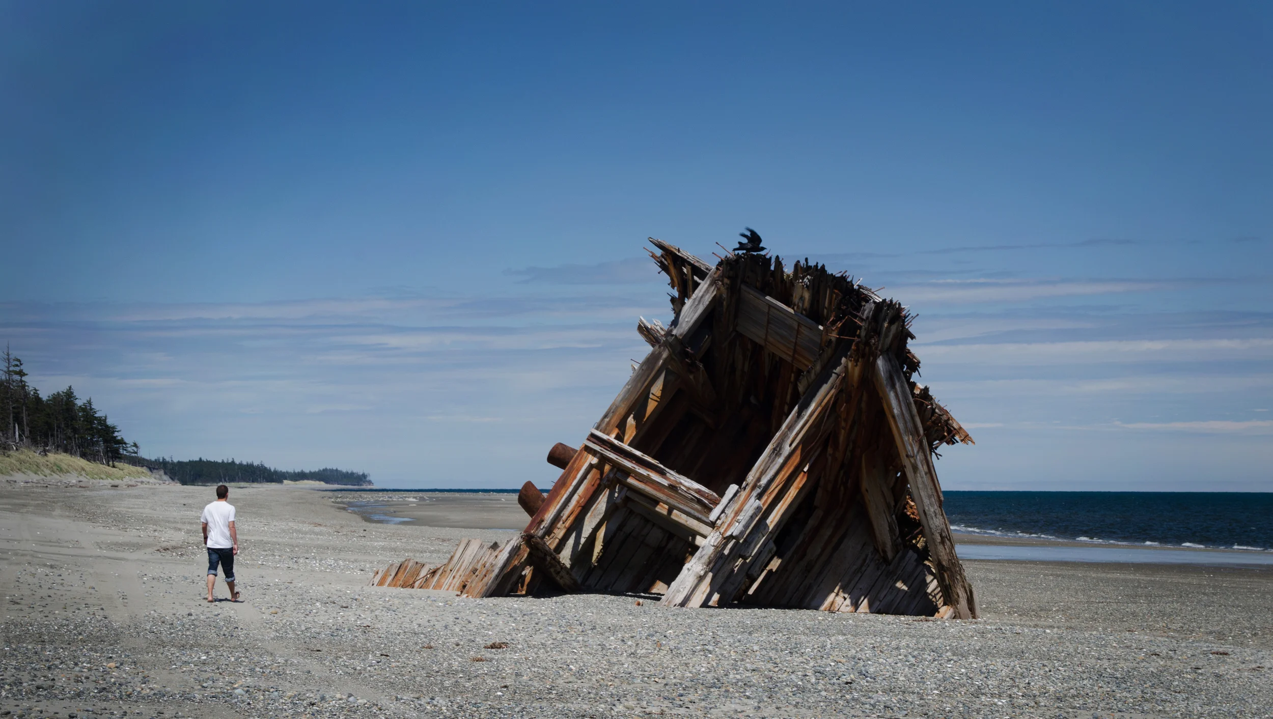 Pesuta Shipwreck, Haida Gwaii