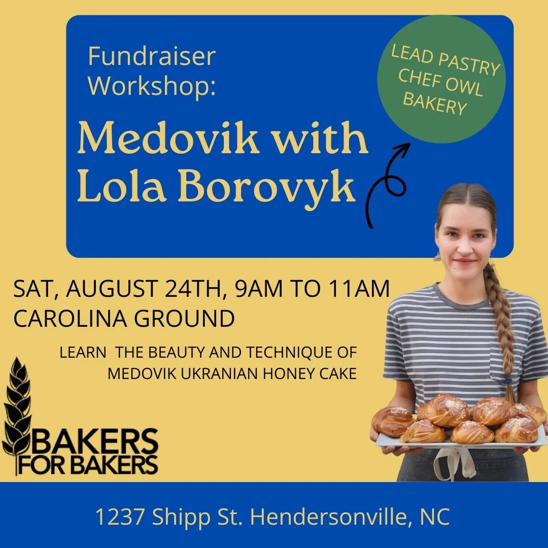 Fundraiser Workshop: Medovik with Lola Borovyk