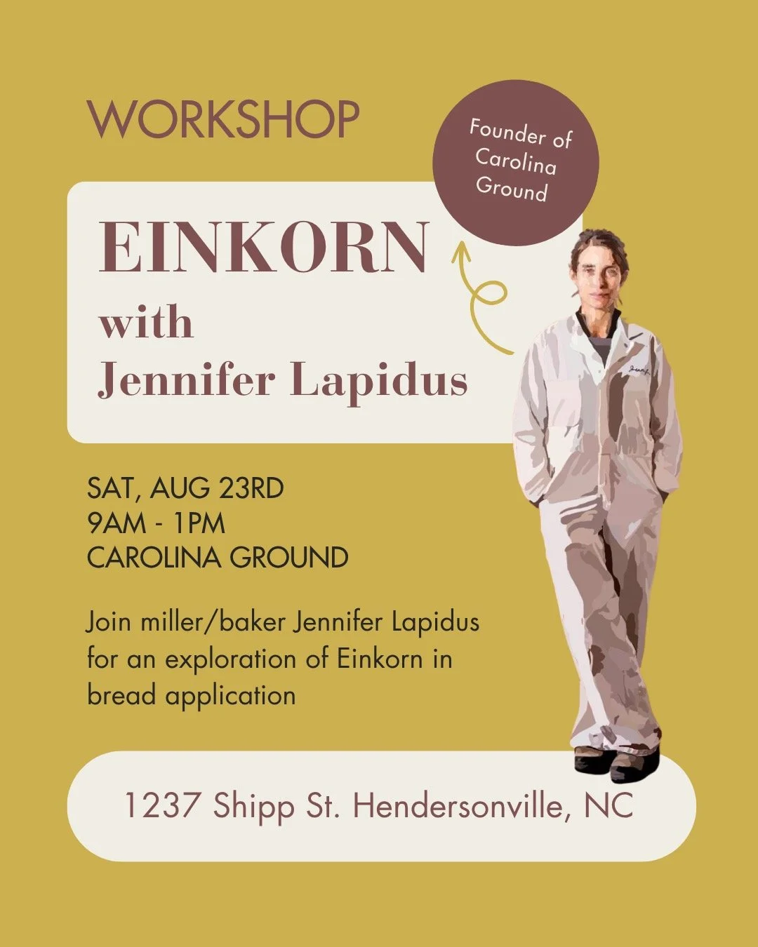 EINKORN WORKSHOP WITH JENNIFER LAPIDUS