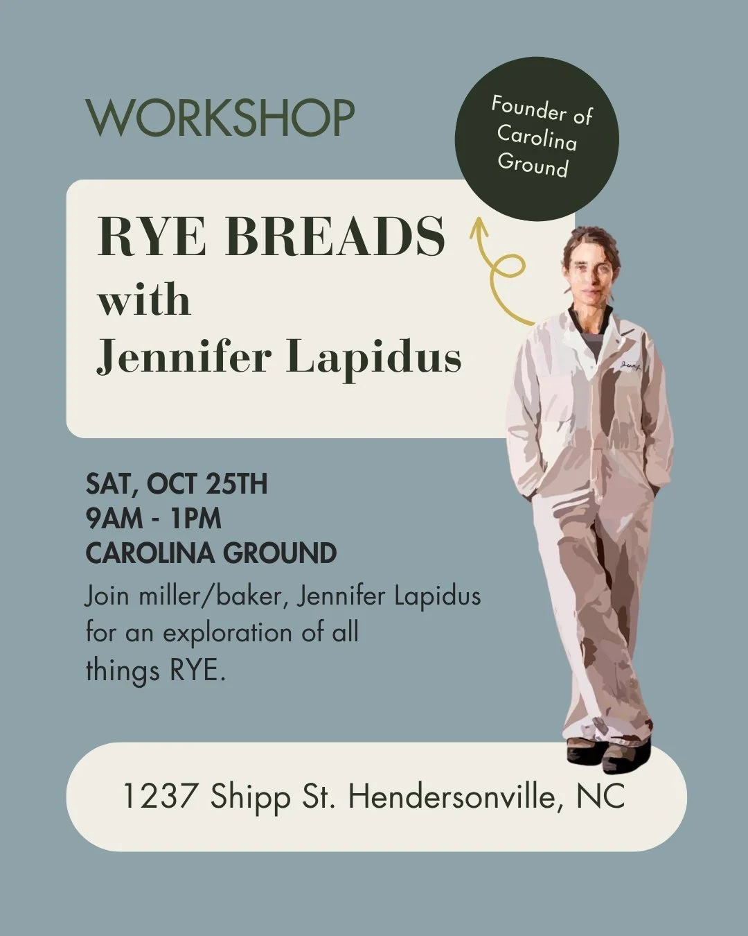 RYE BREADS WITH JENNIFER LAPIDUS