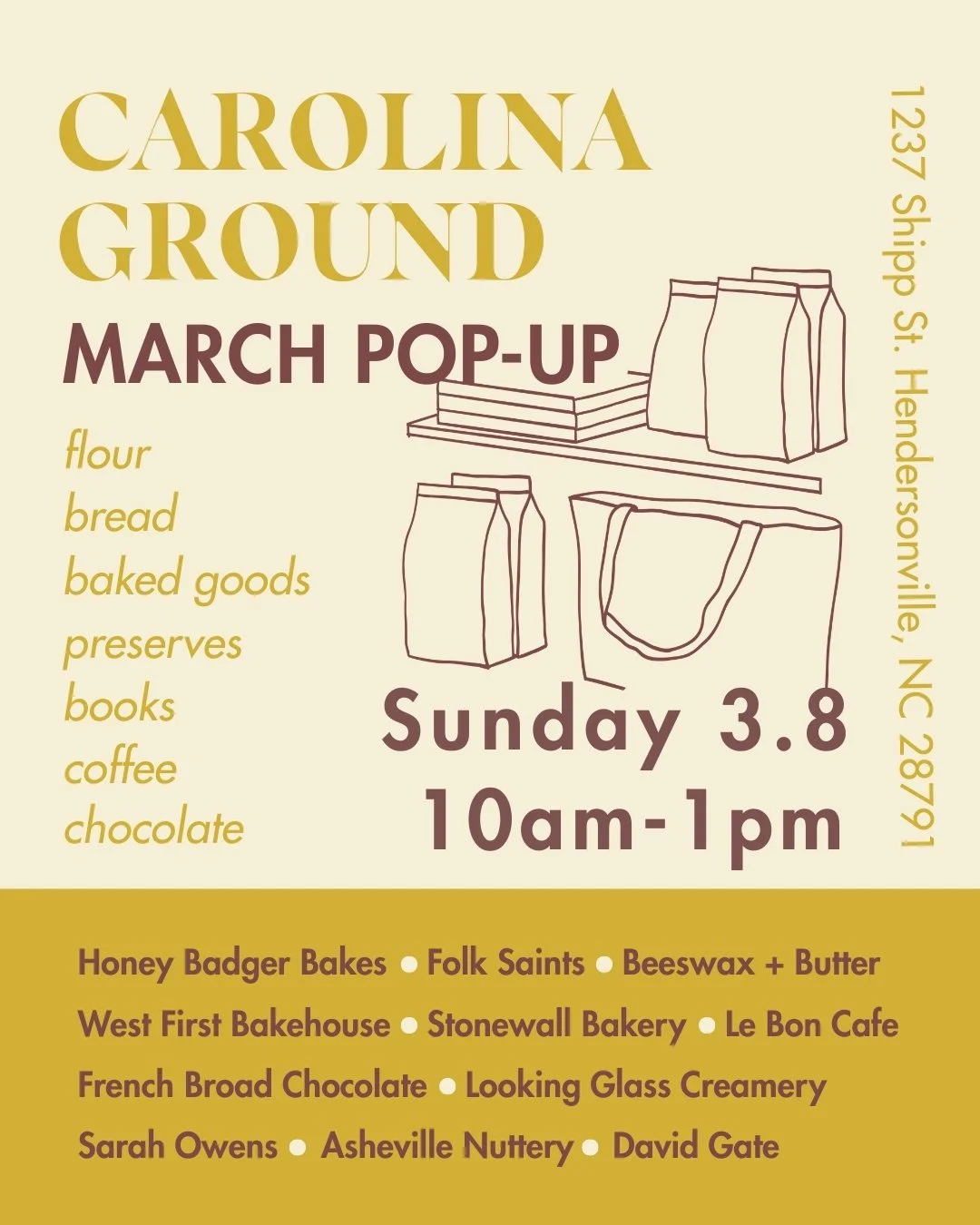 MARCH POP UP MARKET 
