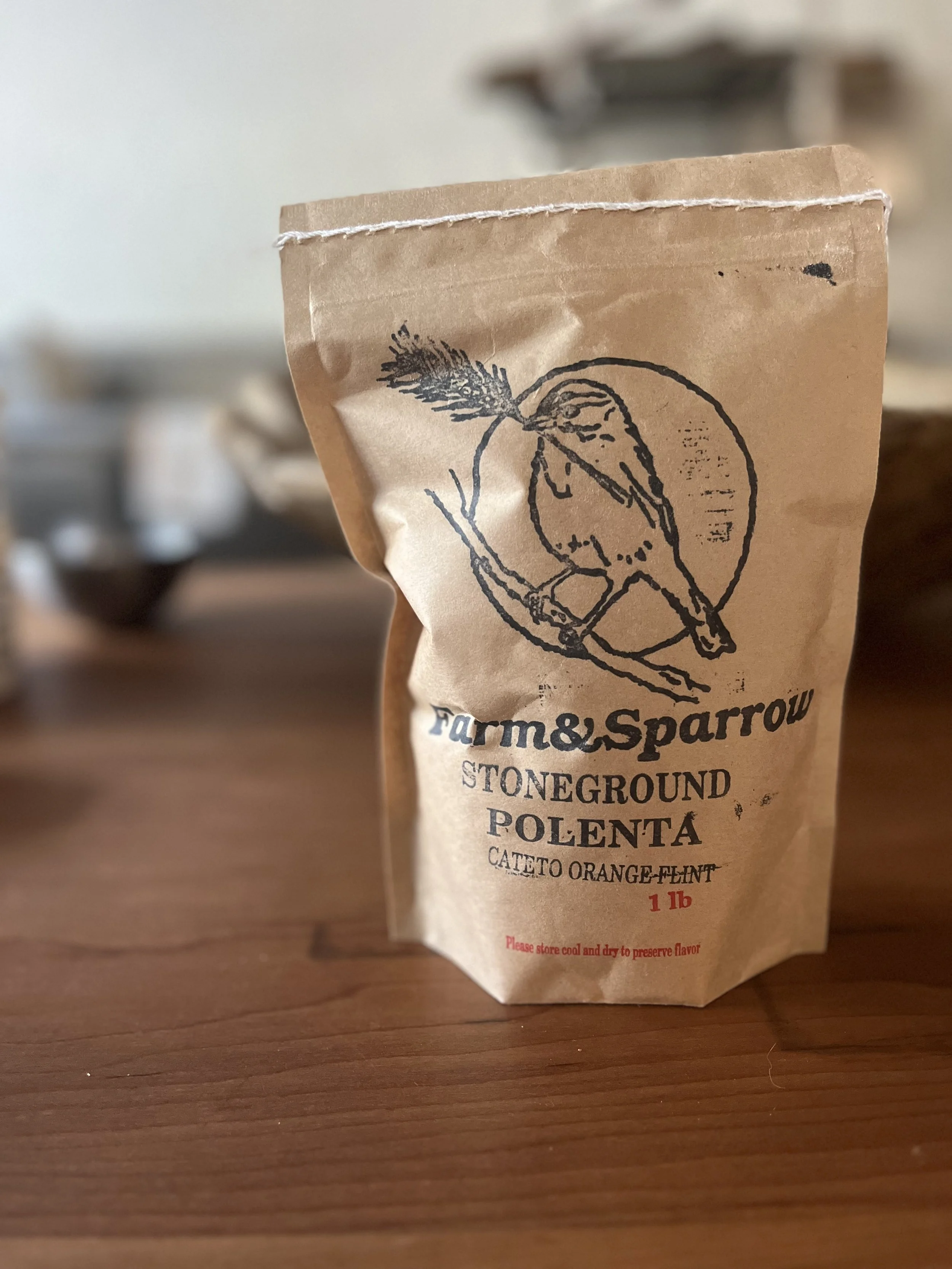 Farm + Sparrow Cateto Orange Flint Polenta